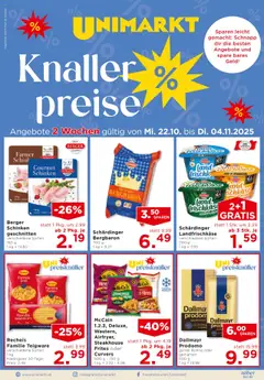 Vorschau der Angebote: Unimarkt Flugblatt gültig ab 22.10.2025
