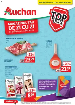Previzualizarea de cataloage: Auchan Catalog nou valabil de la 13.08.2025