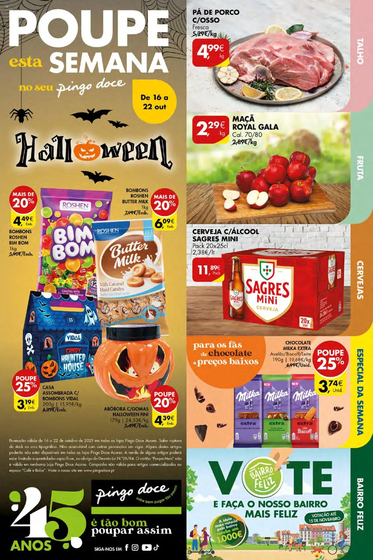 Pingo Doce Folheto de 16/10/2025 - catálogo esta semana - página 1