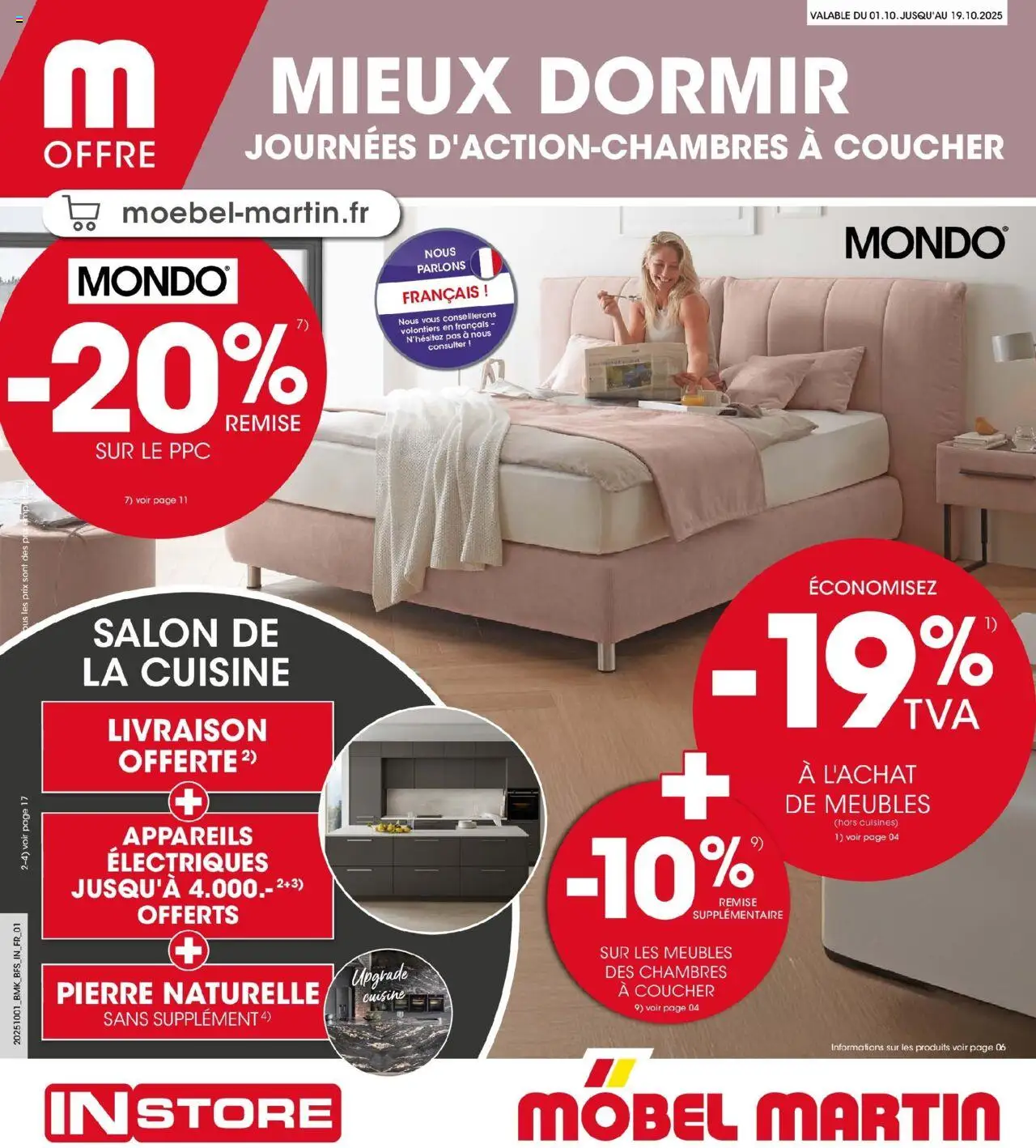 Möbel Martin: Offres hebdomadaires de la boutique Möbel Martin valable du 30/09/2025 - Page numéro 1