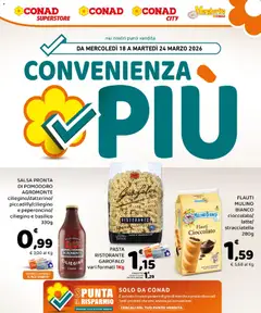 Anteprima dell'opuscolo Conad volantino Convenienza Più Sicilia dal negozio Conad valido da 18/03/2026