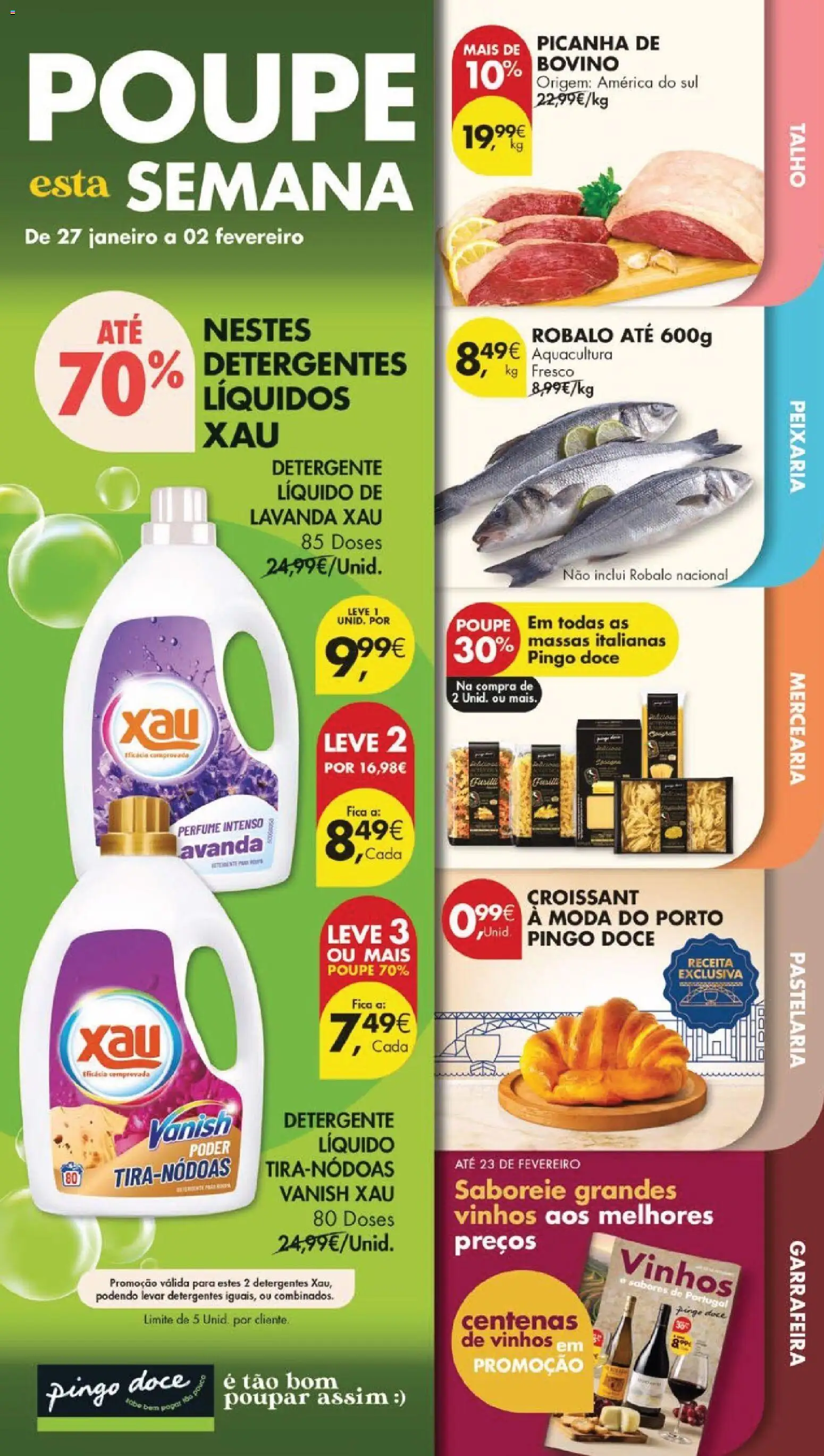 Pré-visualização do folheto da loja Pingo Doce válida a partir de 27/01/2026