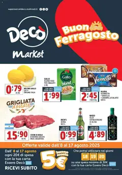 Anteprima dell'opuscolo Volantino Market - Roma dal negozio Decò valido da 08/08/2025