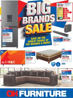 Preview of OK Furniture flyer valid from 16/03/2026