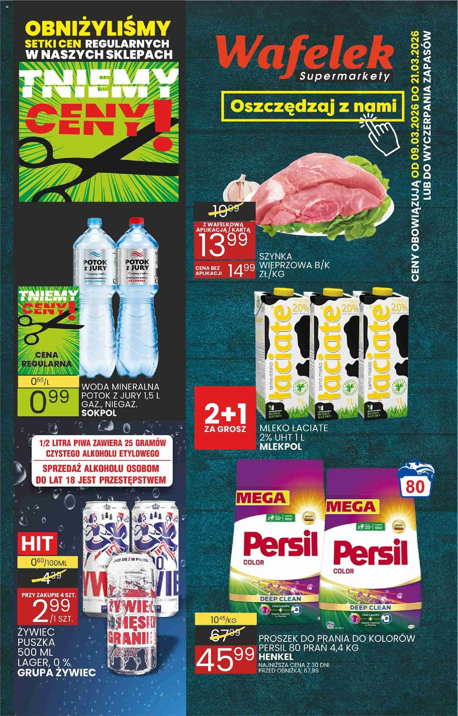 Pogląd gazetki "Wafelek gazetka" ze sklepu Wafelek ważnej od 09.03.2026