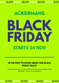 Preview of Ackermans flyer valid from 10/11/2025