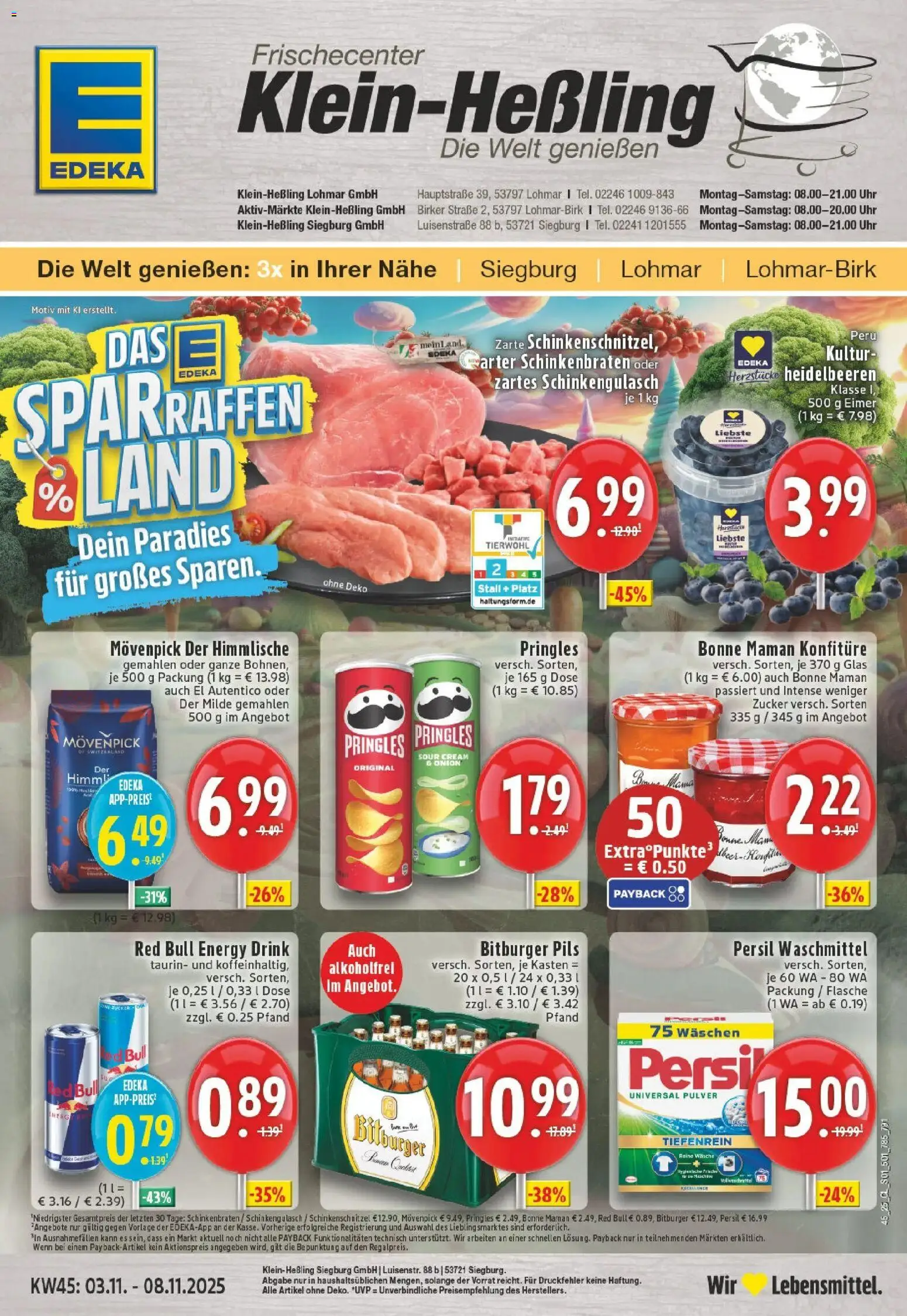 Vorschau von dem Prospekt des Geschäftes Edeka, gültig ab dem 02.11.2025