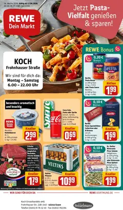 Vorschau von dem Prospekt des Geschäftes Rewe, gültig ab dem 13.04.2026