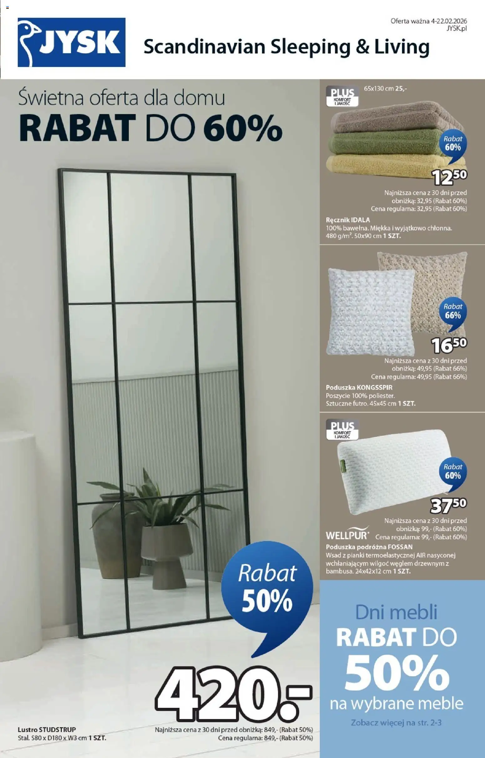 Pogląd gazetki "Gazetka" ze sklepu JYSK ważnej od 04.02.2026