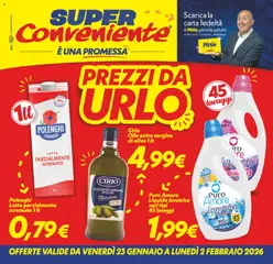 Anteprima dell'opuscolo Volantino Messina/Siracusa/Palermo dal negozio SuperConveniente valido da 23/01/2026