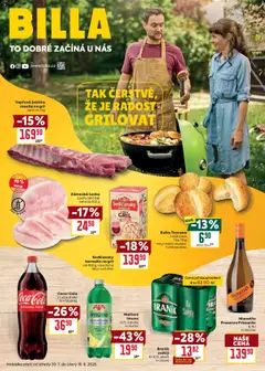 Náhled nabídky: Billa Leták - Léto plné grilování platný od 30.07.2025