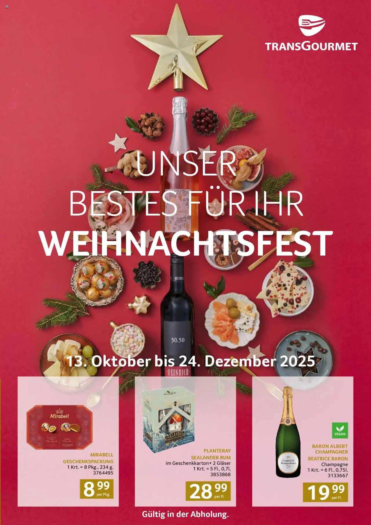  Transgourmet Weihnachtskatalog 2025 ab (13.10.2025 - 24.12.2025) - Seite 1
