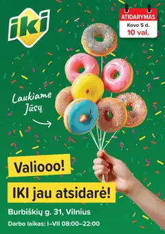 IKI parduotuvės leidinio IKI leidinys - Specialūs pasiūlymai IKI parduotuvės klientams galiojančio nuo 2026.03.05 peržiūra