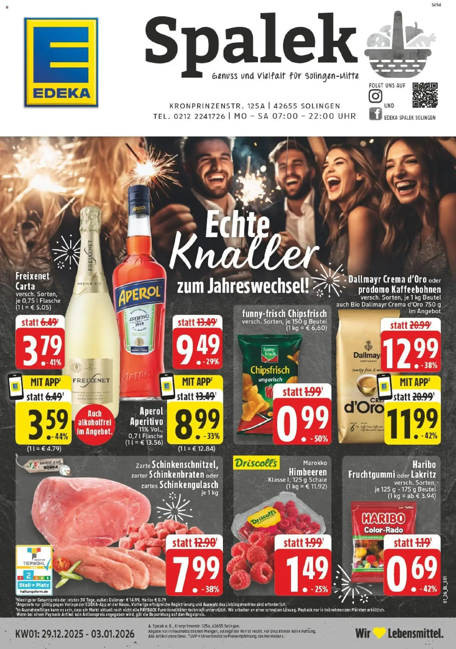 Vorschau von dem Prospekt des Geschäftes Edeka, gültig ab dem 28.12.2025