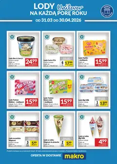 Pogląd gazetki "Makro gazetka - Unilever" ze sklepu Makro ważnej od 31.03.2026