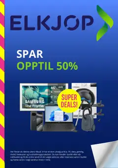 Forhåndsvis Kundeavis fra butikk Elkjøp gyldig fra 21/10/2025
