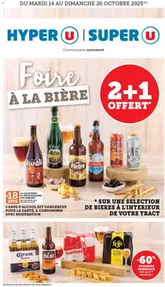 Prévisualisation de Catalogue Foire à la bière du magasin Super U formulaire valide 14/10/2025