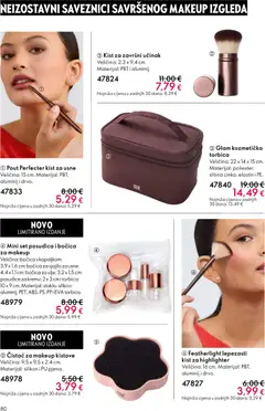 Pregled letka Katalog mesiac (číslo)/rok trgovine Oriflame vrijedi od 19.11.2025 | Stranica: 80
