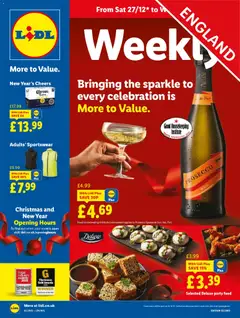 Preview of Lidl Lidl Weekly valid from 27/12/2025