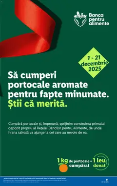 Previzualizarea de cataloage: Lidl Catalog nou valabil de la 08.12.2025 | Pagina: 61