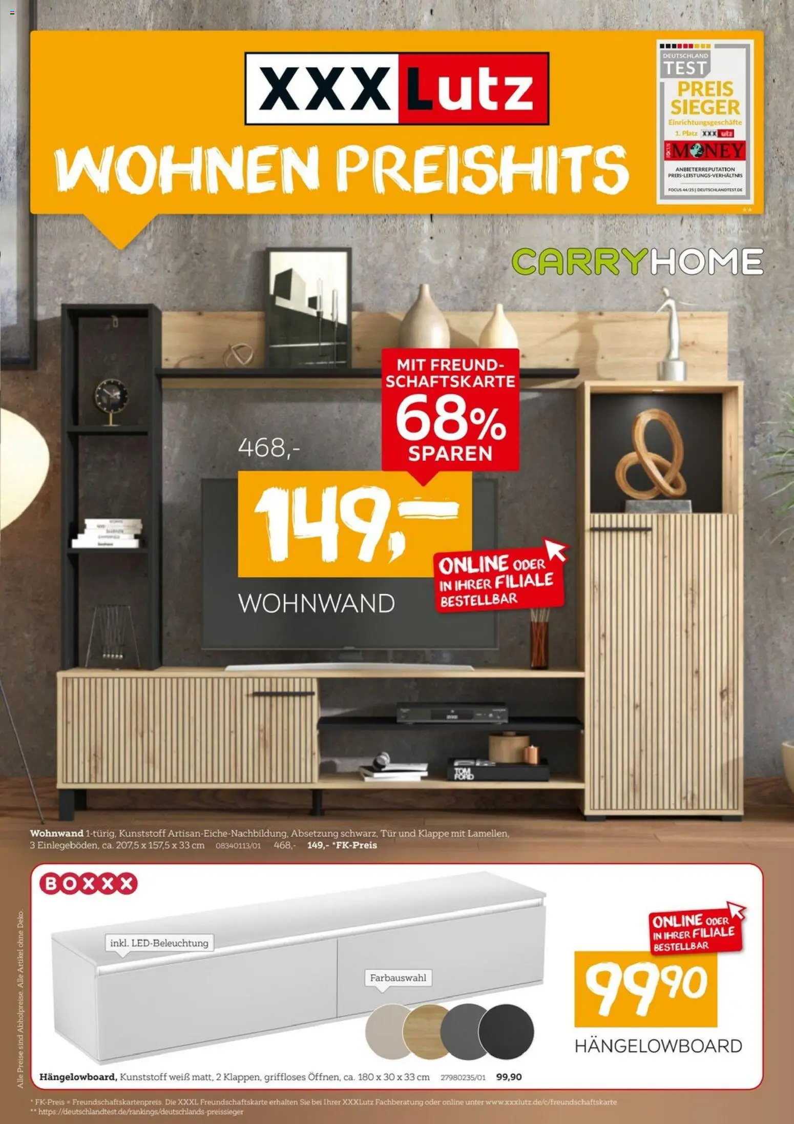 Vorschau von dem Prospekt des Geschäftes XXXLutz, gültig ab dem 04.04.2026