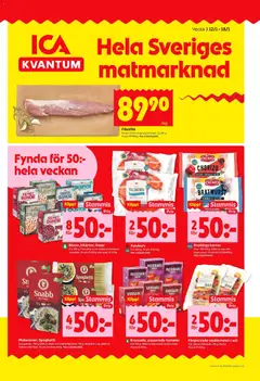 Förhandsgranska reklamblad Farsta från butik ICA Kvantum gäller från 12/01/2026