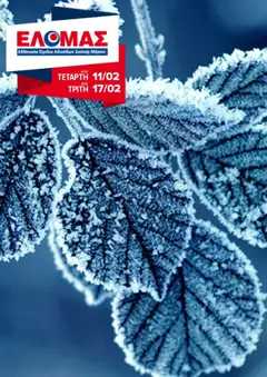 Preview of leaflet Φυλλάδιο from shop ΕΛΟΜΑΣ valid from 11/02/2026
