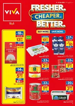 Preview of the catalogue VIVA catalogue - fresher cheaper better of store VIVA valid from 8 Apr, 2026