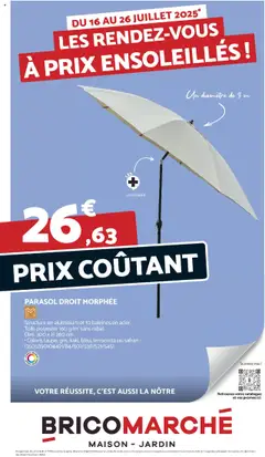 Prévisualisation de Catalogue du magasin Bricomarché formulaire valide 16/07/2025