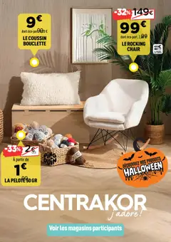 Prévisualisation de Intérieur Douillet + Halloween du magasin Centrakor formulaire valide 20/10/2025