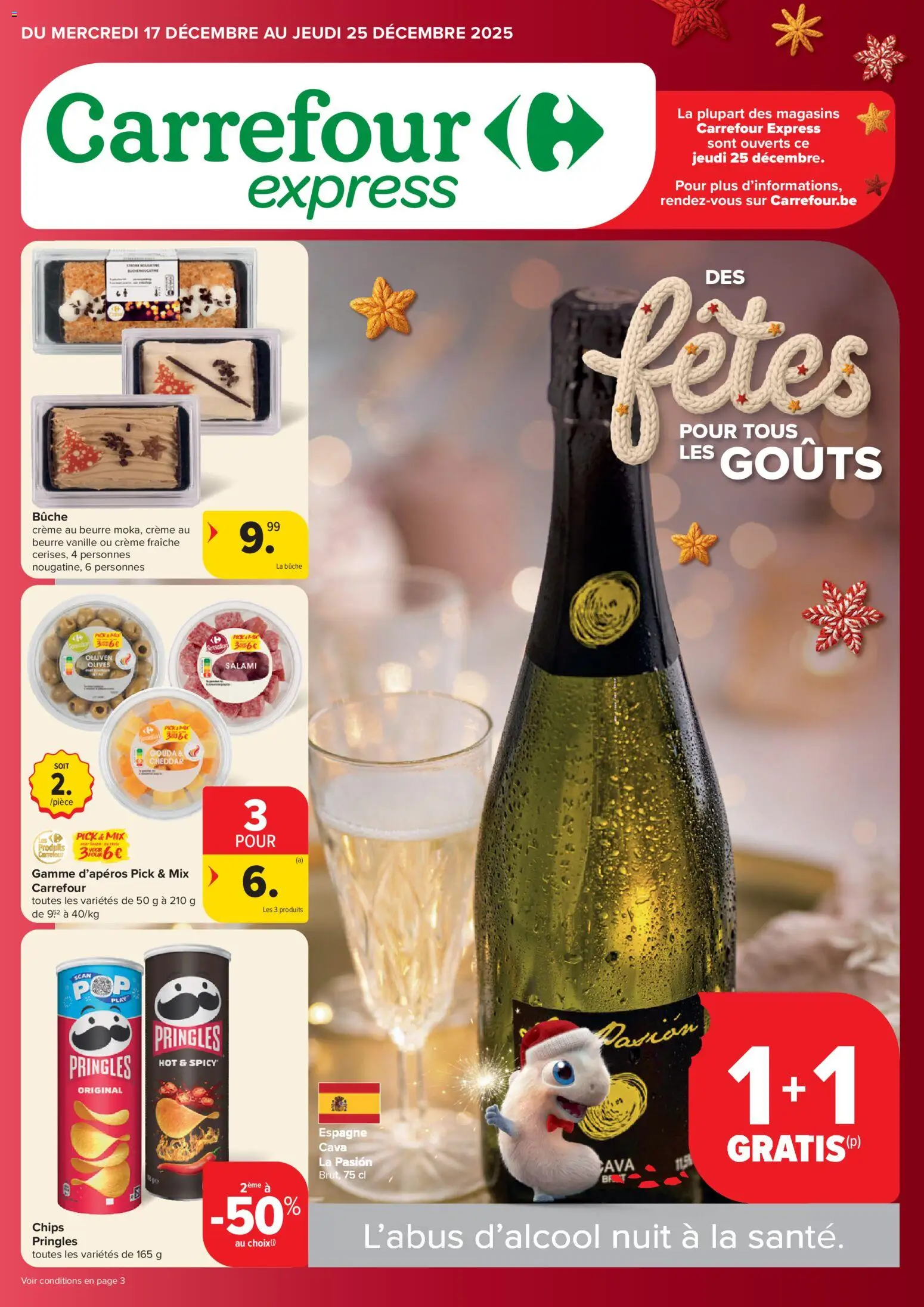 Voorbeeld van Publicité Express van winkel Carrefour geldig vanaf 17/12/2025