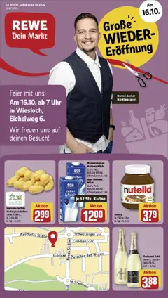 Vorschau von dem Prospekt des Geschäftes Rewe, gültig ab dem 13.10.2025