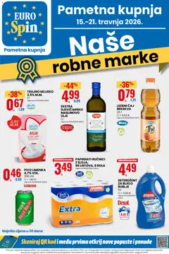 Pregled letka Eurospin Katalog trgovine Eurospin vrijedi od 15.04.2026