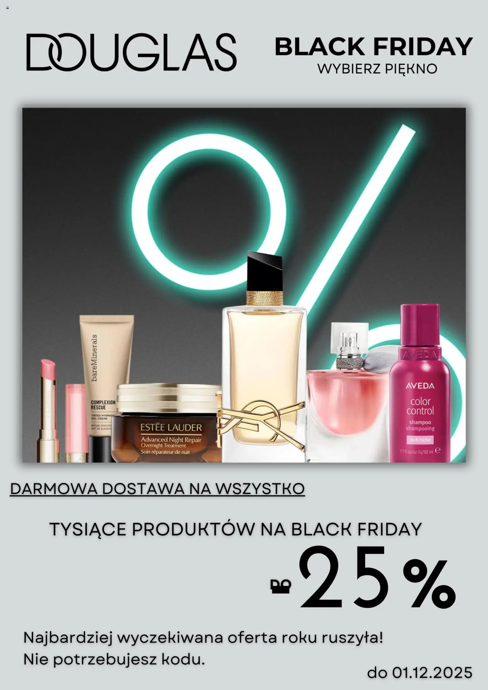 Pogląd gazetki "Black Friday" ze sklepu Douglas ważnej od 21.11.2025
