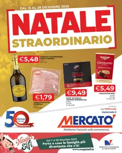 Anteprima dell'opuscolo Attuale volantino dal negozio Mercatò valido da 15/12/2025