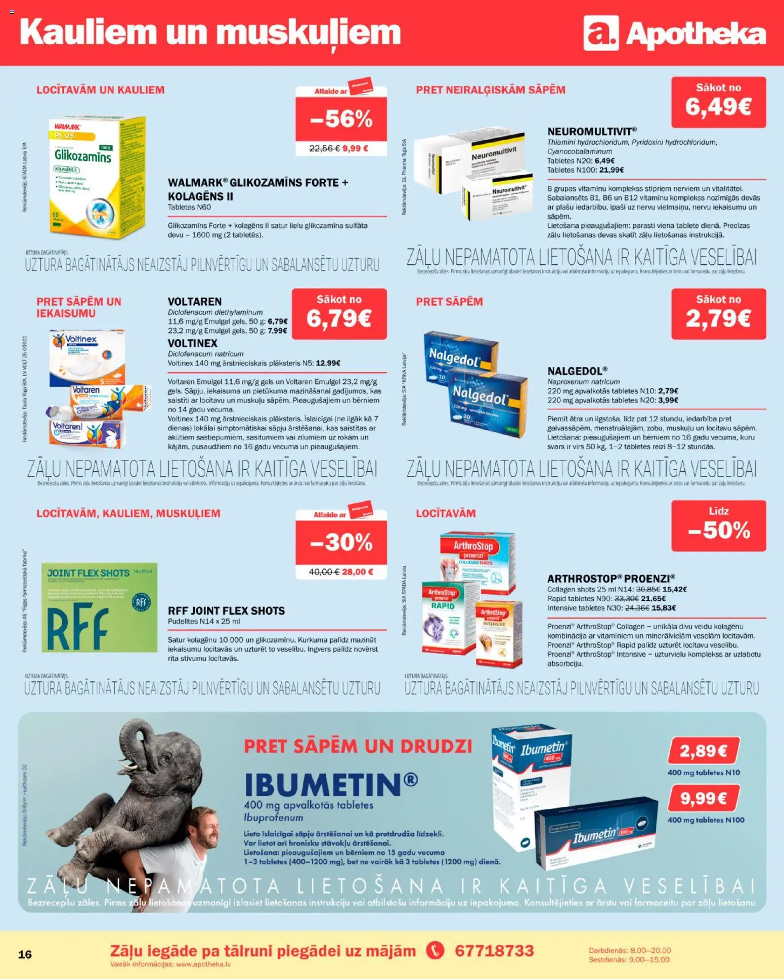 Skatīt Apotheka akciju bukletu, derīgs no 2026.01.01
