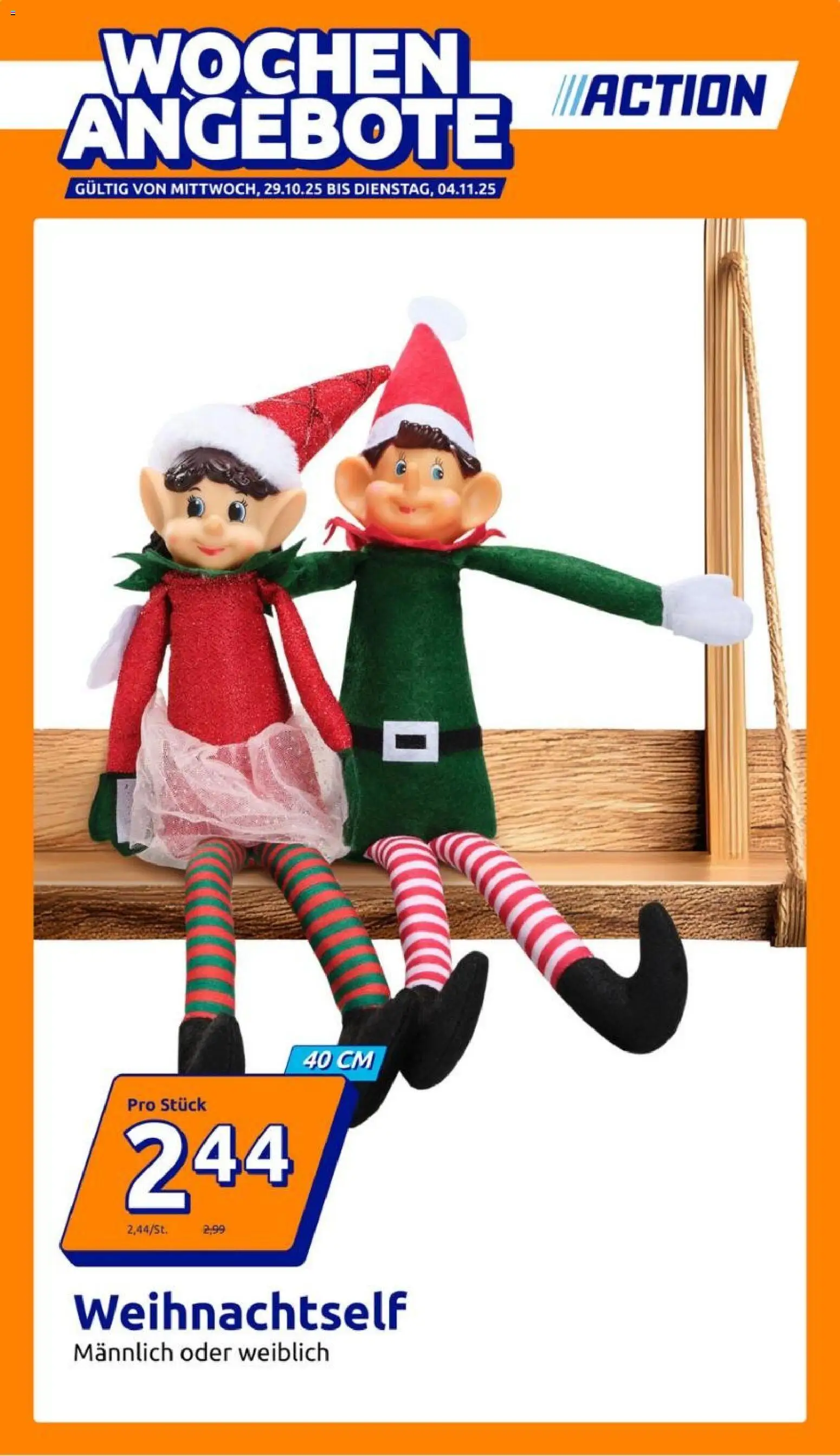 Vorschau der Angebote: Action Flugblatt gültig ab 29.10.2025