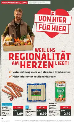 Vorschau von dem Prospekt des Geschäftes Kaufland, gültig ab dem 22.01.2026
