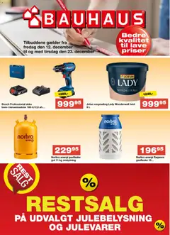 Eksempel på tilbudsavis Tilbud fra butik Bauhaus gyldig fra 12/12/2025