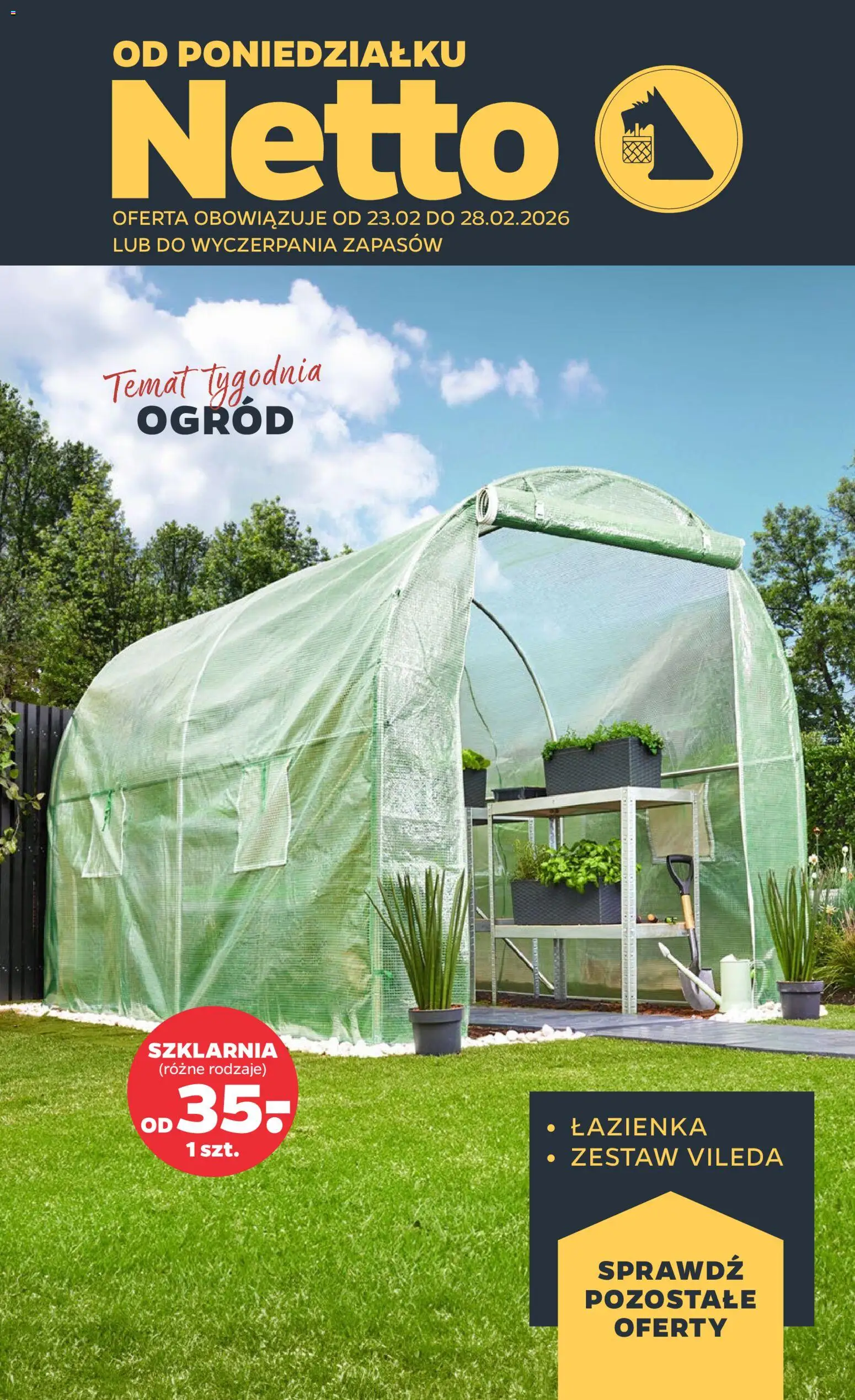 Pogląd gazetki "Gazetka Non Food" ze sklepu Netto ważnej od 23.02.2026