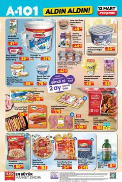 A101 A101 - Katalog Aldın Aldın 12.03.2026 - Broşürünün önizlemesi