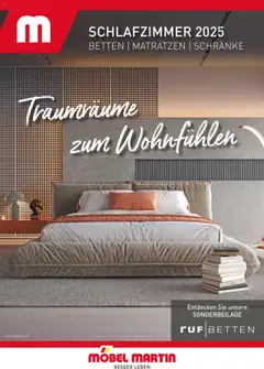 Vorschau von dem Prospekt des Geschäftes Möbel Martin, gültig ab dem 09.10.2025