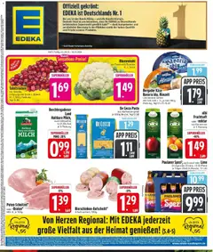 Vorschau von dem Prospekt des Geschäftes Edeka, gültig ab dem 09.03.2026