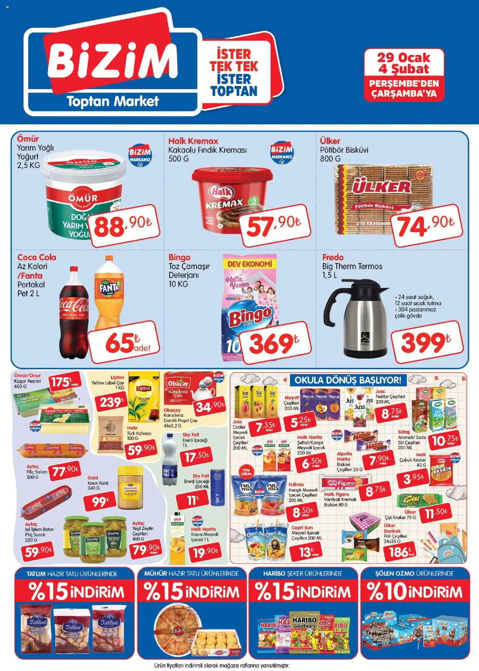 Bizim Toptan Katalog 29.01.2026 - Broşürünün önizlemesi