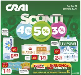 Anteprima dell'opuscolo Volantino Bagaladi dal negozio CRAI valido da 08/01/2026