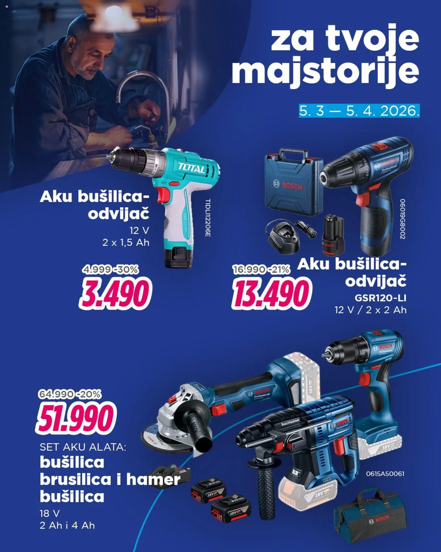 Pregled Okov kataloga - važi od 05.03.2026