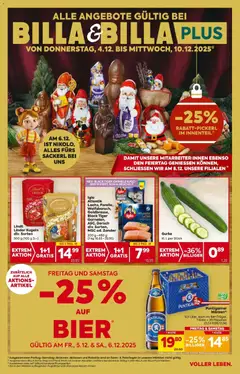 Vorschau der Angebote: Billa BILLA: Flugblatt gültig bei BILLA & BILLA PLUS gültig ab 03.12.2025