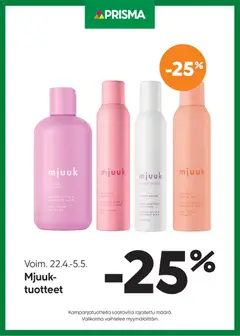 Kaupan Prisma Prisma tarjoukset Mjuuk esikatselu, voimassa 22/04/2026