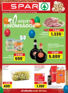 Spar - Spar akciós újság megtekintése, amely érvényes 2026.03.19.-től