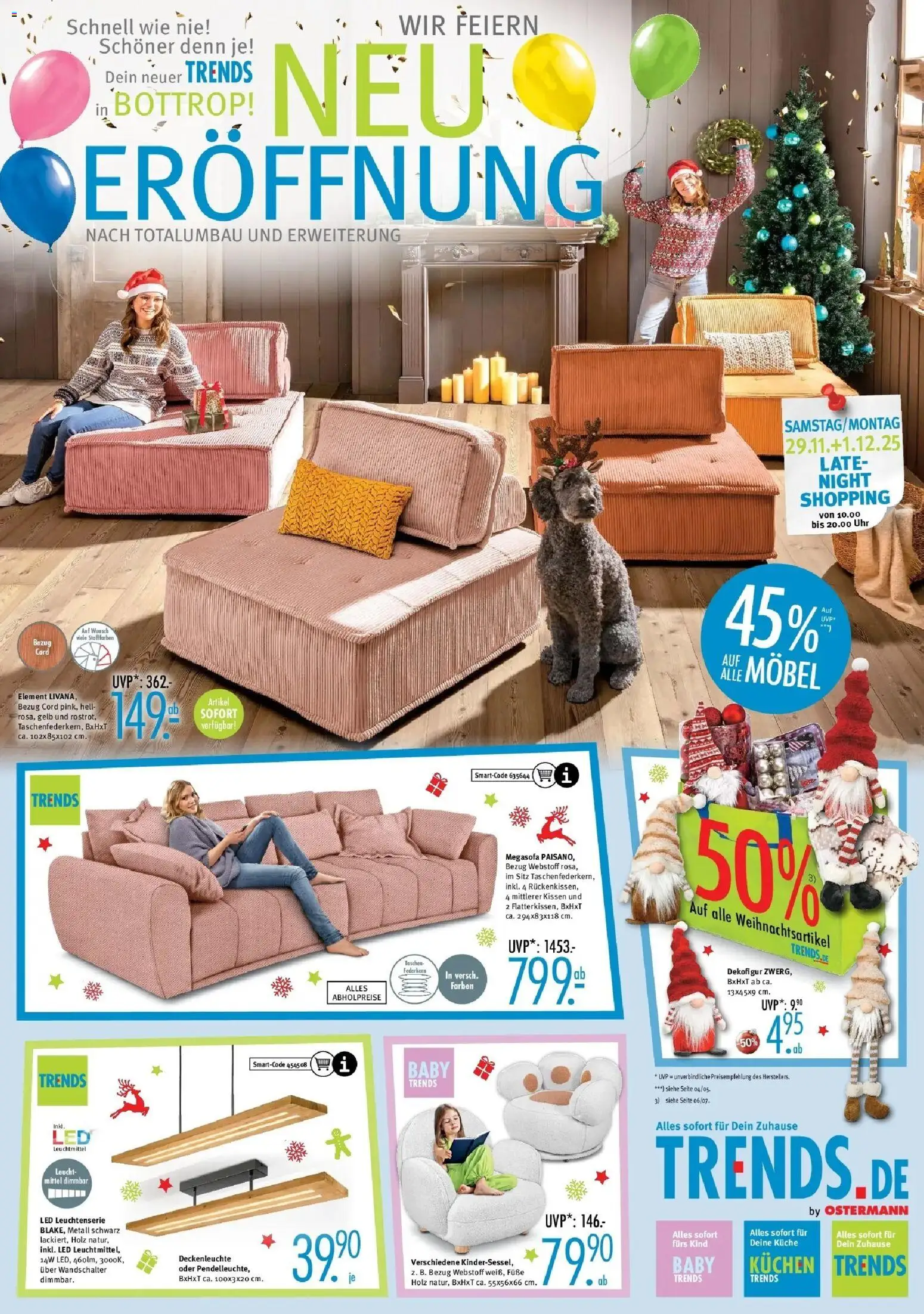 Vorschau von dem Prospekt des Geschäftes Trends, gültig ab dem 28.11.2025